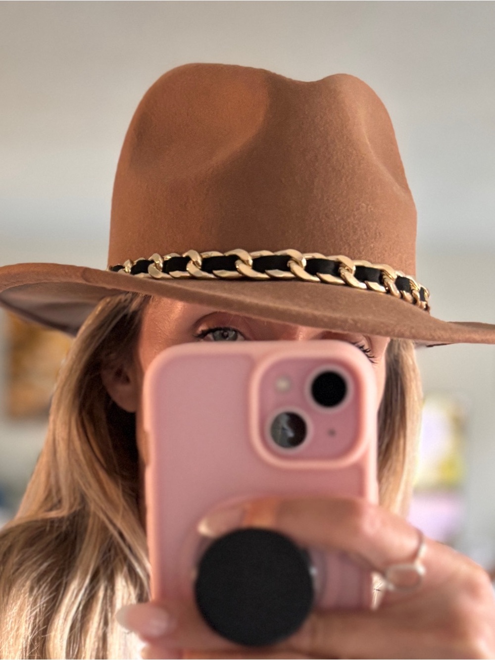 Zara Accessories 100% Wool Fedora Hat – Brown 🤎
